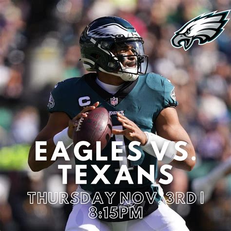 eagles vs texans